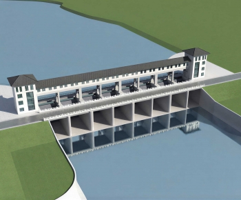 Modern Building Component-ID:375581988