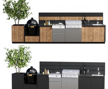 Modern Kitchen Cabinet-ID:624541044