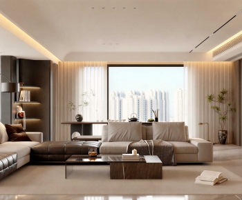 Modern A Living Room-ID:453340057