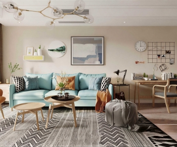 Nordic Style A Living Room-ID:171503073