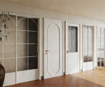 French Style Single Door-ID:287549977