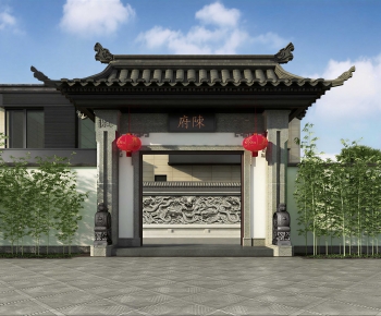 Chinese Style Gate-ID:645828014