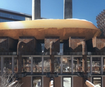 Modern Industrial Building-ID:141840031