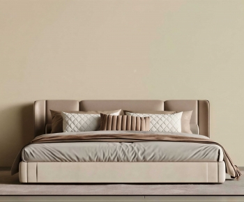 Modern Double Bed-ID:101820951