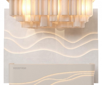 Modern Reception Desk-ID:629034047