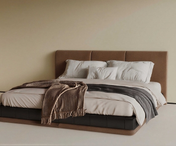 Modern Double Bed-ID:442267891