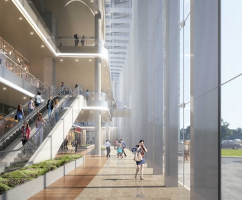 Modern Shopping Mall-ID:676248073