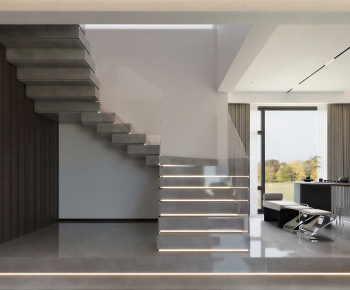 Modern Stairwell-ID:872071037