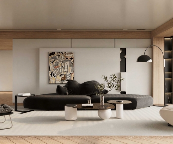 Modern A Living Room-ID:217284927
