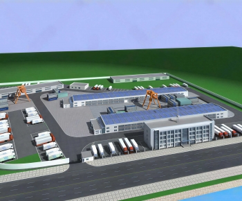 Modern Architectural Bird's-eye View Planning-ID:798099034