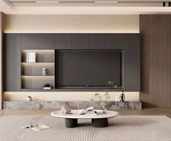 Modern A Living Room-ID:743720054