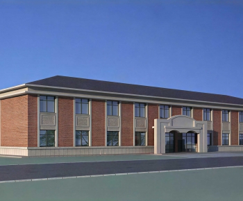 New Chinese Style Public Building-ID:860435016