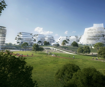 Modern Appearance Of Commercial Building-ID:945204971