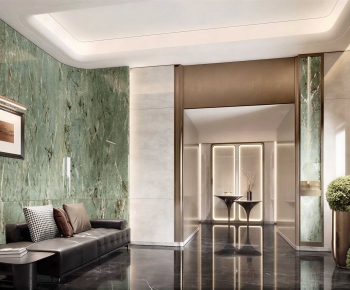 Modern Office Reception Desk-ID:638093953