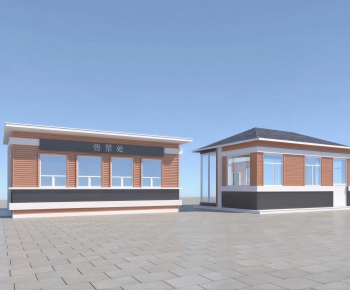 Modern Public Building-ID:529272087