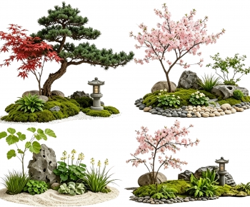 New Chinese Style Plant Landscaping-ID:235611921
