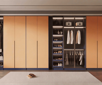 Modern Clothes Storage Area-ID:920876986