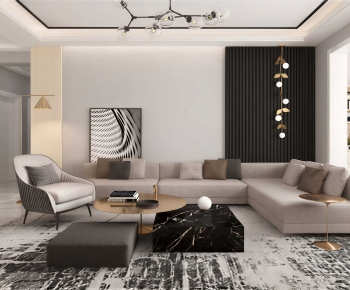 Modern A Living Room-ID:213567975