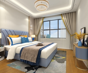 Modern Bedroom-ID:730166918