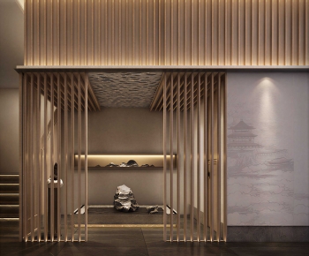 New Chinese Style Hallway-ID:237238889