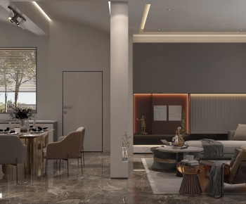Modern A Living Room-ID:404089938