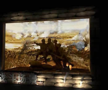 Modern Exhibition Hall-ID:154290288