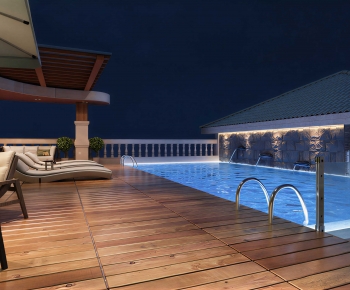 Modern Swimming Pool-ID:221913105