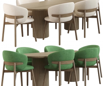 Modern Dining Table And Chairs-ID:211539032