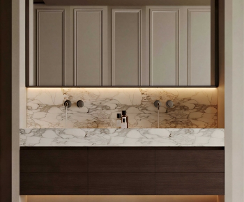 Modern Bathroom Cabinet-ID:262377982