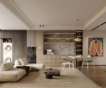 Modern A Living Room-ID:630285023