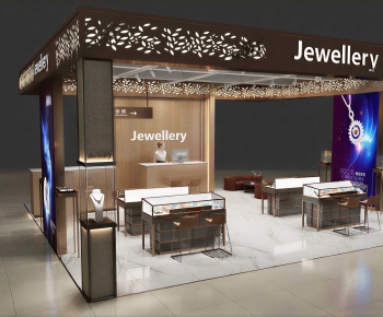 Modern Exhibition Hall-ID:100669912
