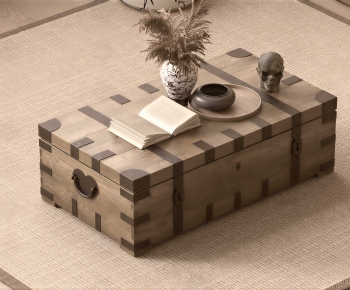 Wabi-sabi Style Coffee Table-ID:598046066