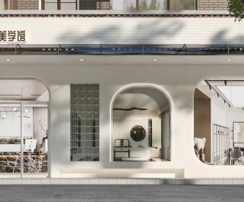 Modern Facade Element-ID:717585096