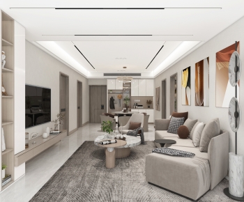 Modern A Living Room-ID:476352935