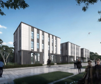 Modern Residential Building-ID:517134902