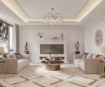 Modern A Living Room-ID:959681992