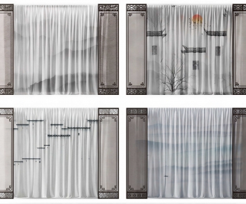 New Chinese Style The Curtain-ID:684580096