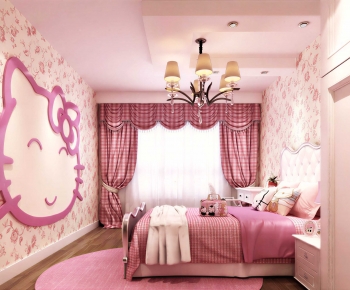 Modern Girl's Room Daughter's Room-ID:599566942