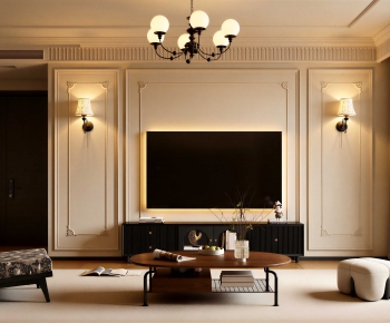 Modern A Living Room-ID:395117042