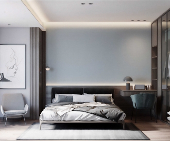 Modern Bedroom-ID:312321903