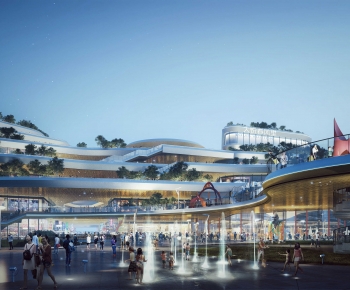 Modern Shopping Mall-ID:882901911