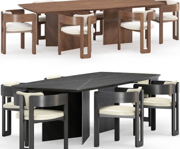 Modern Dining Table And Chairs-ID:956331979
