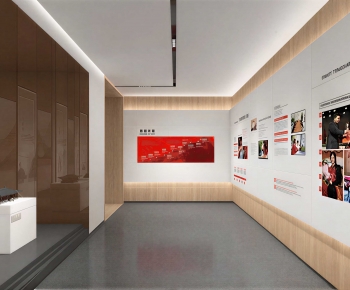 Modern Exhibition Hall-ID:372946027