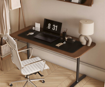 Modern Computer Desk And Chair-ID:101130055
