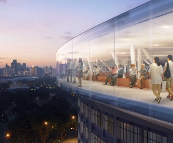 Modern Appearance Of Commercial Building-ID:994530924