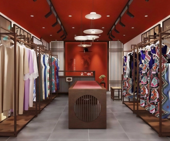 New Chinese Style Clothing Store-ID:462364915