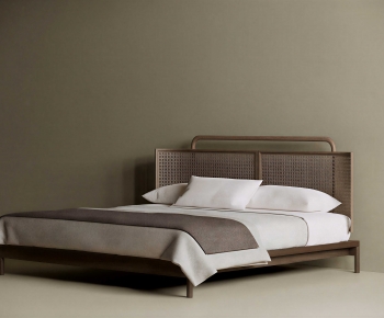 Modern Double Bed-ID:298846965