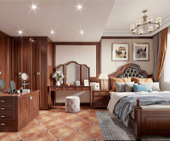American Style Bedroom-ID:170484078
