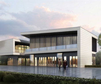 Modern Public Building-ID:388741027