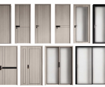 Modern Single Door-ID:766992096